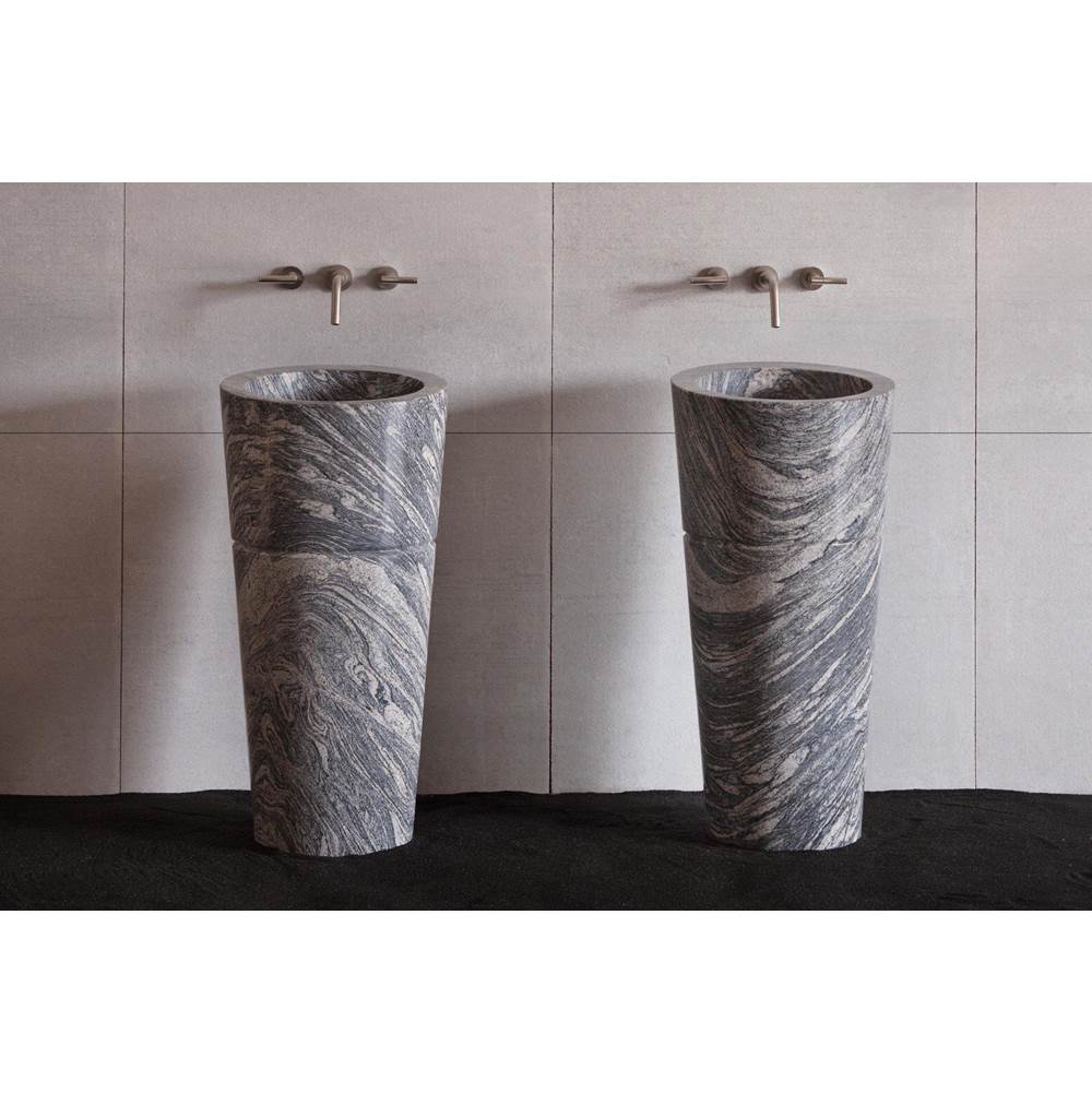 Stone Forest Complete Pedestal Bathroom Sinks item C62 CG