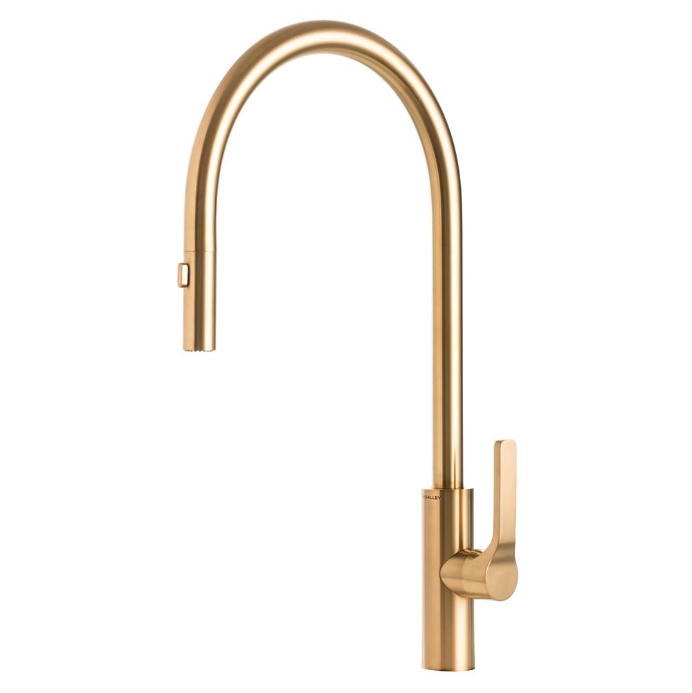 The Galley Ideal Tap Eco-Flow in PVD Brushed Gold Stainless Steel