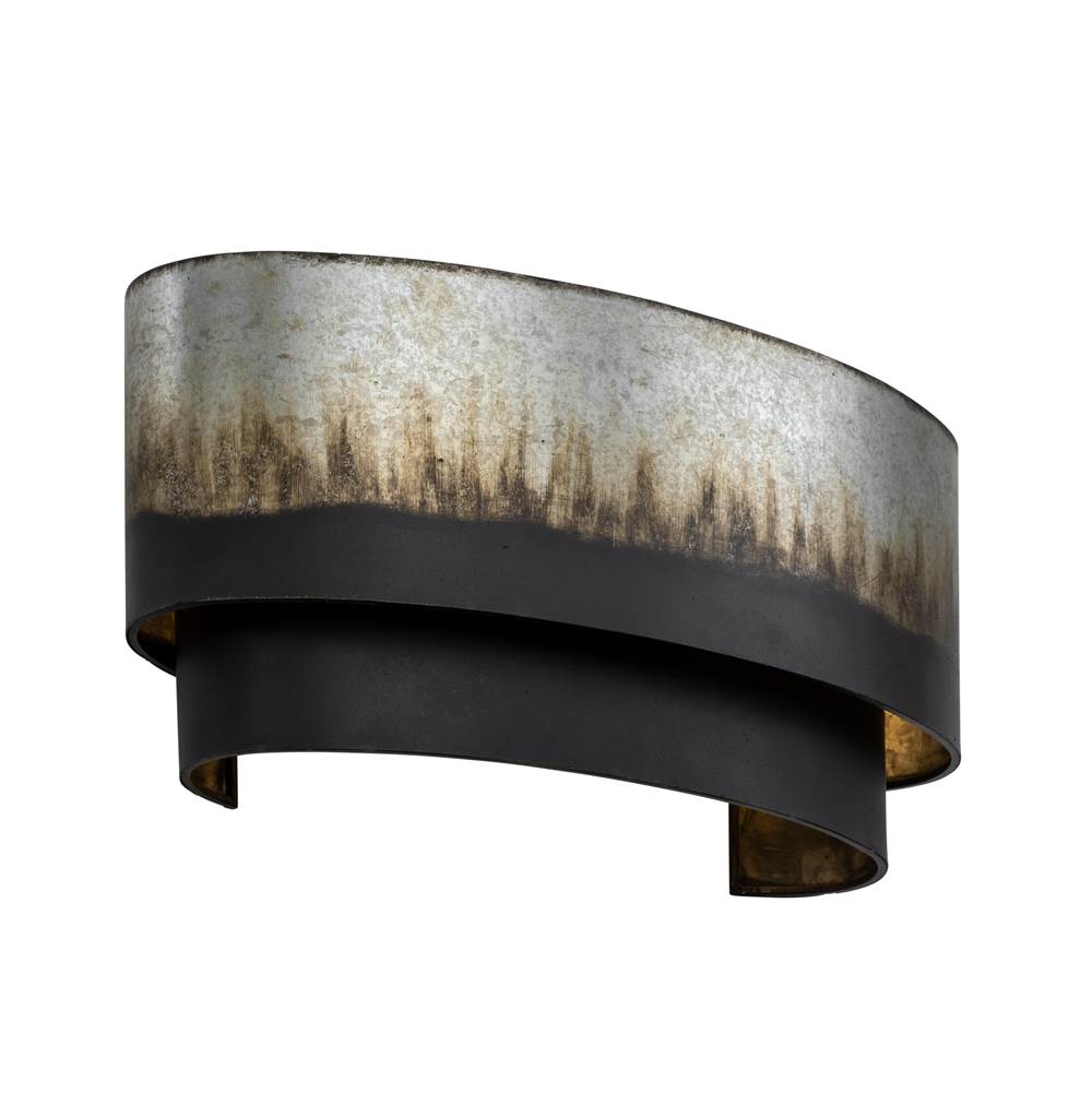 Varaluz Cannery 2-Lt Sconce - Ombre Galvanized