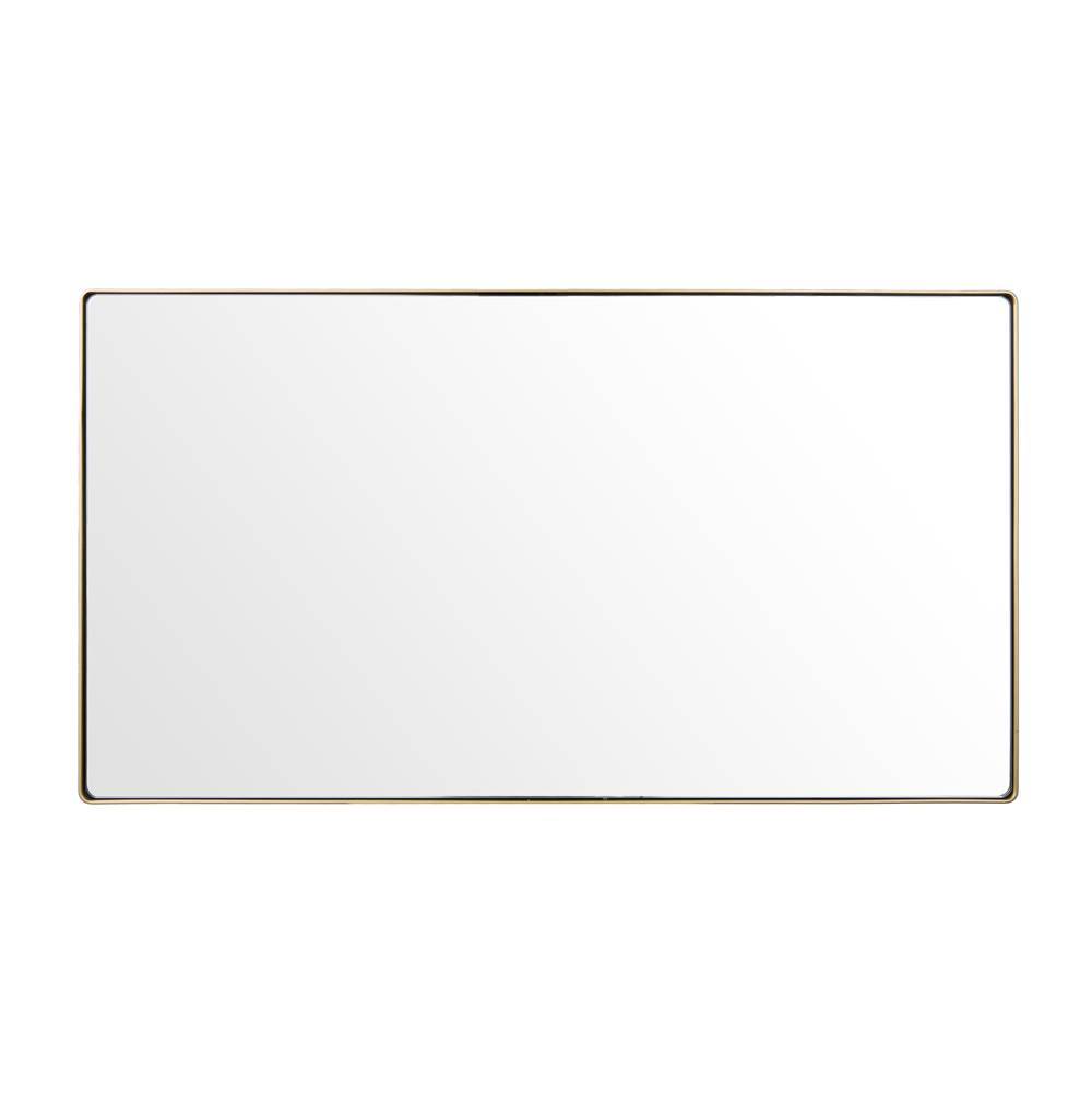 Varaluz Kye 22x40 Rounded Rectangular Wall Mirror - Gold