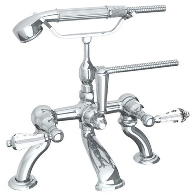 Watermark Deck Mount Roman Tub Faucets With Hand Showers item 180-8.2-SWU-SBZ