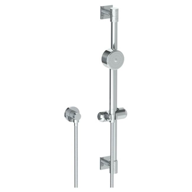 Watermark Positioning Bar Shower Kit with Volume Hand Shower and 69'' Hose