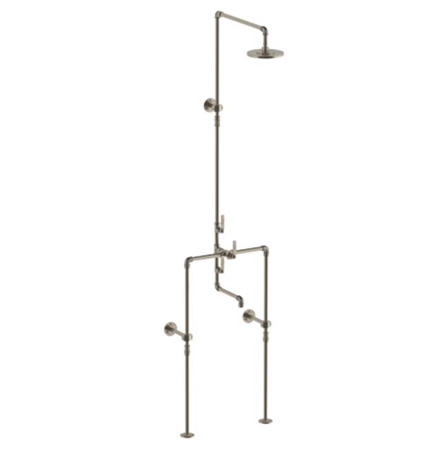 Watermark Floor Mounted Exposed Thermostatic Tub/ Shower Set