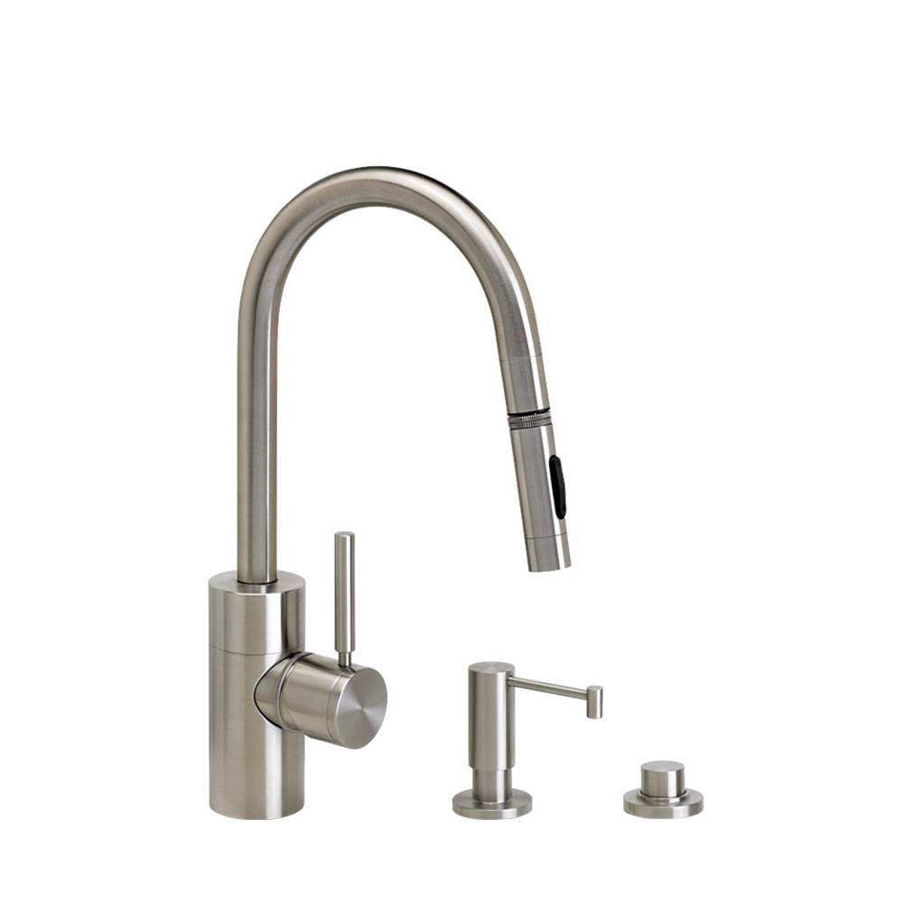 Waterstone Pull Down Bar Faucets Bar Sink Faucets item 5910-3-DAP