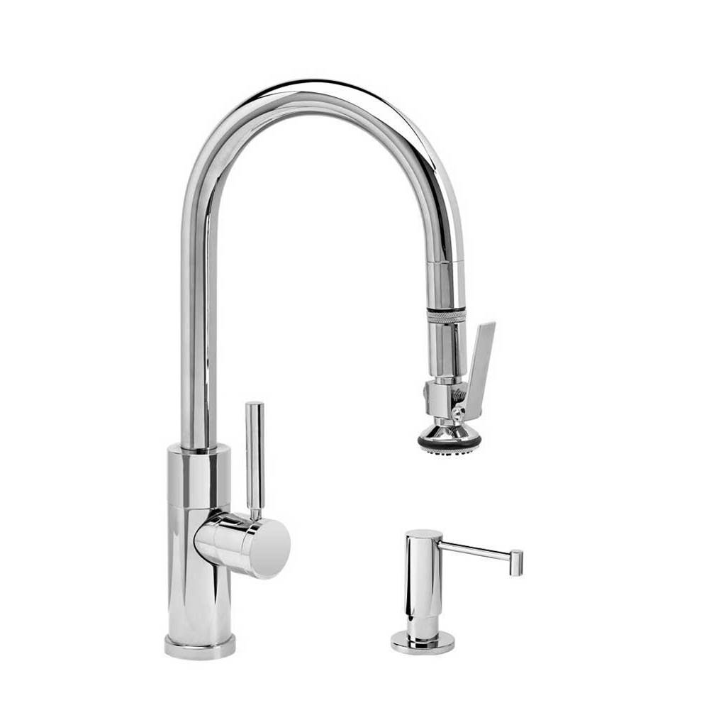 Waterstone Pull Down Bar Faucets Bar Sink Faucets item 9980-2-SB