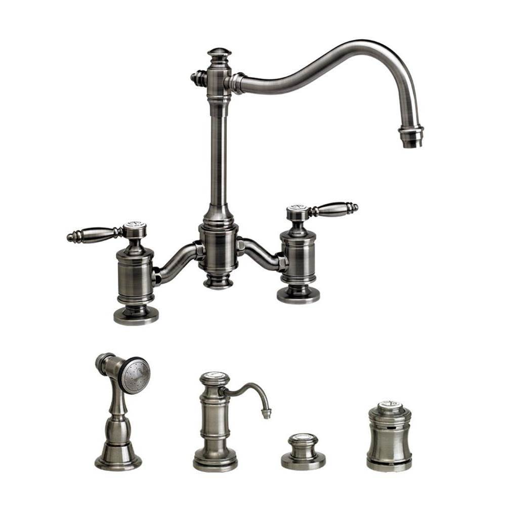 Waterstone Bridge Kitchen Faucets item 6200-4-GR